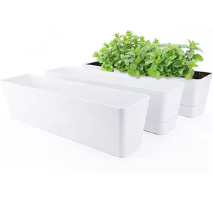 Maceta de flores de metal Premium 2025 Cuenta con una combinación de diseño irregular dorado y blanco y maceta con acabado de mármol antiguo - Product Image 6