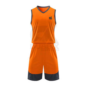 Meilleures ventes d'uniformes de basket-ball personnalisés pour adultes, ensembles de maillots d'entraînement respirants, nom de l'équipe, impression par transfert thermique, 100% polyester - Product Image 1