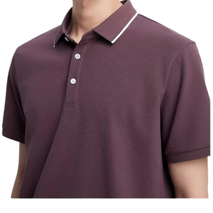 Camiseta Polo de Golf Personalizada al por Mayor a Bajo Precio, Camiseta Polo de Golf Transpirable de Alto Rendimiento para Hombre, Venta Caliente, ODM OEM - Product Image 2