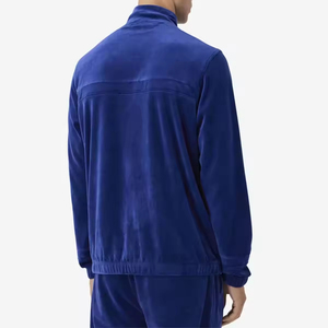 Jogging de sport pour hommes, logo personnalisé de haute qualité, survêtement décontracté deux pièces respirant avec techniques imprimées - Product Image 3