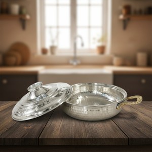 Juego de Cacerolas de Cobre Vintage, Ollas de Cocina Duraderas y de Lujo con Cerámica y Aluminio para Calentar y Servir Alimentos - Product Image 4