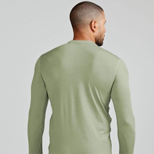 Men Long Sleeve Thermal <b>T</b> <b>Shirt</b> Ribbed Warm <b>Winter</b> Base Layer Casual Top - Product Image 2