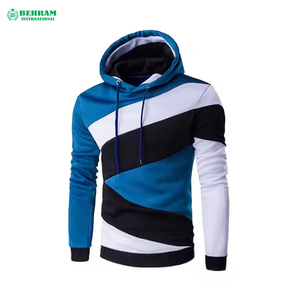High Quality 100% Cotton Fleece/French Terry Thick Blank Plain Heavyweight Regular Fit Unisex <b>Hoodies</b> No <b>String</b> Logo Plus Size - Product Image 2