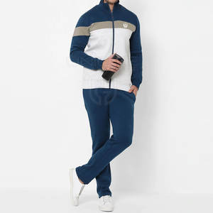 Ensemble de survêtements zippés de haute qualité en coton et polyester, survêtements zippés de la meilleure qualité, survêtements à chaud - Product Image 4
