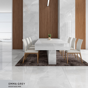 Tuiles de dalle en porcelaine brillante de 800x1600mm de conceptions traditionnelles modernes pour la finition classique de mur intérieur dans les hôpitaux - Product Image 6