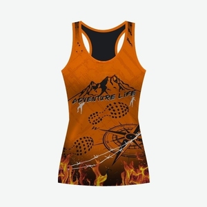 Más vendidos 100% algodón Racerback Softball Jersey personalizado verano Tank Tops estampado económico adulto fútbol desgaste exportación directa - Product Image 4