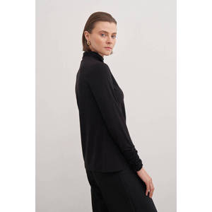 Blusa de Encaje Vintage para Mujer, Top Elegante para Oficina y Negocios - Product Image 4