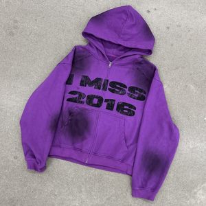 DTG เสื้อมีฮู้ดของผู้ชายเสื้อฮู้ดแนวสตรีทผ้าคอตตอน100% สกปรกซักได้ตามต้องการ - Product Image 6