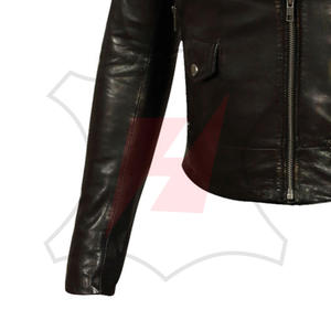 Vente chaude, veste en cuir pour femmes de haute qualité, sur mesure, meilleur fabricant, vestes en cuir tendance pour femmes - Product Image 4