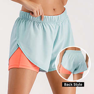 Nouveau short de randonnée pour femme avec poches séchage rapide léger short de course en plein air respirant vêtements de sport actifs hommes - Product Image 3