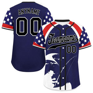 Meilleure vente d'uniforme de baseball personnalisable pour hommes avec logo respirant pour les équipes fabriqué au Pakistan - Product Image 1