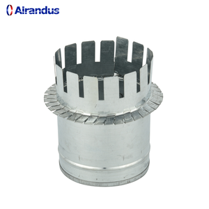 <span class=keywords><strong>Manchon</strong></span> de collier de plénum de système de CVC de prix usine avec la bride - Product Image 4