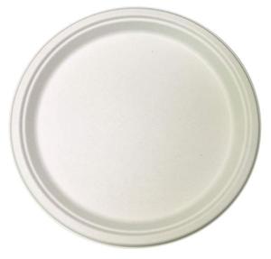 Assiettes jetables classiques en bagasse biodégradable Assiettes écologiques pour hamburger et canne à sucre pour fêtes et événements - Product Image 1