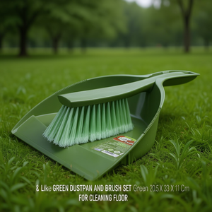 Ensemble pelle et balayette vert We Like Green 20,5 x 33 x 11 cm pour nettoyer les sols - Product Image 3