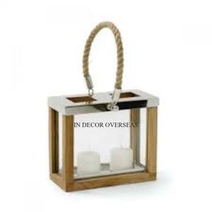 Eye Catching Look Top Quality Metal Wooden And Clear Glass Made Wedding Decorative <b>Candle</b> <b>Holder</b> <b>Lantern</b> In Impressive Price - Product Image 6
