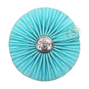 Mark Provincial Apron Rosettes High Quality Blue and <b>Red</b> Colored Regalia <b>Ribbon</b> Rosette for Aprons and Sashes - Product Image 4