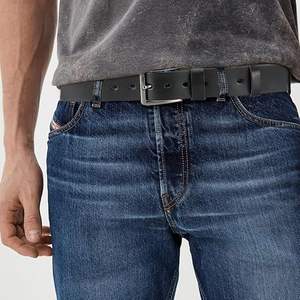 Proveedor de cinturones de cuero de caballo Cuero genuino de grano completo para hombres Cinturón de cuero con logotipo personalizado de una sola pieza al por mayor - Product Image 6