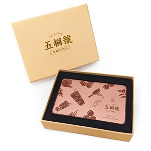 นามบัตรโลหะสีโรสโกลด์สมาชิกคลับสั่งทำโลโก้ได้ตามต้องการ - Product Image 2