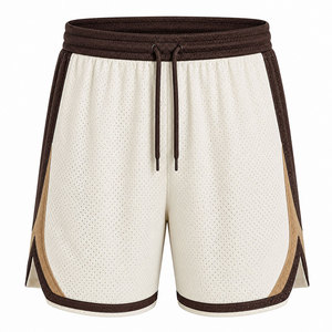 Shorts en mesh, tissu doux et respirant, pour l'entraînement sportif, la remise en forme et un usage quotidien confortable. Shorts en mesh. - Product Image 1