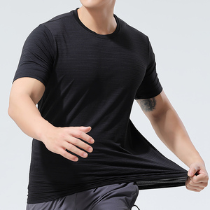 Taille XS-XL, impression de votre logo, t-shirts respirants à séchage rapide pour hommes, polyester/coton, service OEM/ODM, toile de haute qualité - Product Image 2