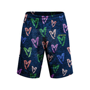 Pantalones cortos personalizados por sublimación para mujer con estampado completo, ligeros, transpirables, para gimnasio, informales, OEM - Product Image 1