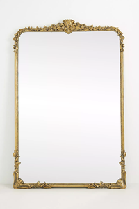 Ornate Baroque <strong>Gold</strong> Floor <strong>Mirror</strong> Full Length <strong>Vintage</strong> Antique Wood Frame <strong>Mirror</strong> Luxury Home Decor Standing <strong>Mirror</strong> French Style - Product Image 5