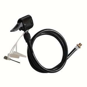 Tuyau de pompe antigel universel pour vélo, tête en métal, 80cm/125cm, compatible avec les valves Schrader Presta <span class=keywords><strong>Dunlop</strong></span>, convient aux anciens et nouveaux modèles - Product Image 6