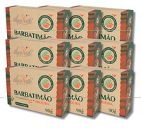 Kit de savons végétaux Alquiverde Natural Barbatimao et Aroeira (lot de 6) - Vegan et sans cruauté, écologique, 90g, soins de la peau