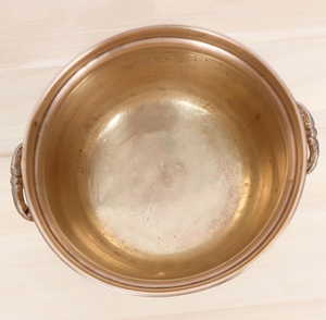 Meilleur fabricant indien de jardinières en laiton de haute qualité, best-seller, 100% fait main, vase à fleurs en laiton naturel, taille personnalisée, en vente - Product Image 3