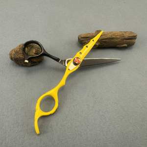 ใหม่กรรไกรตัดผมแบบ4CR กรรไกรตัดผมแบบฟันเลื่อยเลเซอร์ขนาดใหญ่สำหรับร้านเสริมสวยตัดผมมืออาชีพ - Product Image 3