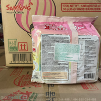 Meilleure vente Samyangg Crème saveur poulet épicé Carbo (Halal) 140g Crème Carbonara saveur poulet chaud Ramen Poulet épicé