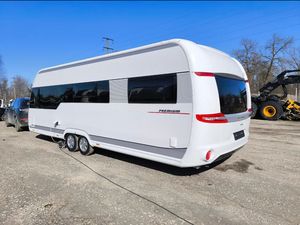 Autocaravana 4x4 Usada en Buen Estado, Remolque de Viaje Tipo Pop-Up, Totalmente Equipada, Acero Inoxidable, Blanca, Lista para Exportar a Todo el Mundo - Product Image 1