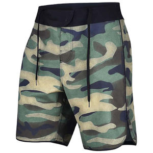 Shorts de MMA en polyester sublimé, séchage rapide, respirant, taille élastique, vêtements d'entraînement performants - Product Image 3