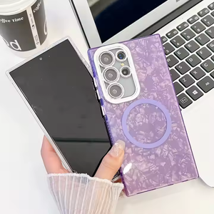 IMD เคสโทรศัพท์แม่เหล็กไฟฟ้า, สำหรับ Samsung A15/A25/A35/A55/S24FE/S25 ultra funda magnética IMD electrochapada - Product Image 4