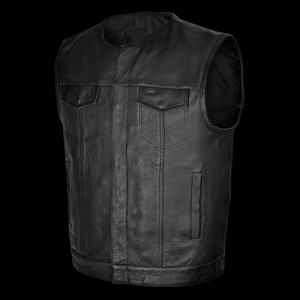 Chaleco de Cuero 100% de moda para hombre Ropa transpirable de buena calidad para invierno Nuevo diseño a un precio razonable - Product Image 5