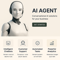 Agente IA Inteligente para Negocios - Asistente Virtual Automatizado 24/7 Compatible con Mac, Solución de Marca Blanca para Equipos de CRM de Comercio Electrónico