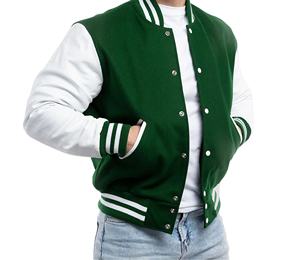 Chaqueta Universitaria de Lona Vintage Personalizada para Hombre, Chaqueta de los Bulls con Logotipo del Equipo Bordado, Chaqueta de Chicago - Product Image 1