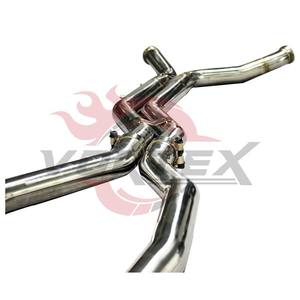 Vortex Factory OEM Échappement en acier inoxydable à soupapes Catback pour Mercedes Benz GLE450 AMG GLE53 GLE63 Valvetronic Poli miroir - Product Image 5