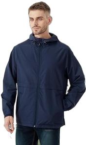 Nueva Chaqueta Cortavientos con Capucha Reflectante de Lona para Hombre, con Logotipo Personalizado, Estilo Urbano, con Bolsillo para Actividades al Aire Libre - Product Image 2