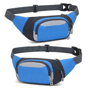 Sac de taille de poitrine à bandoulière de haute qualité avec fermeture à glissière imperméable et écologique pour les sports de plein air et l'entraînement - Product Image 2