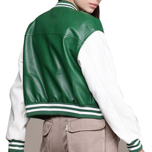 Veste de survêtement pour femme en laine tricotée 100% respirante, avec design réversible, fermeture personnalisée de haute qualité - Product Image 5