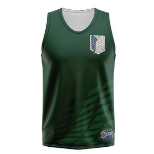 Camiseta de Baloncesto Bandai The Wings Of Freedom, Anime Attack On Titan, Chaleco para Adultos y Niños, Secado Rápido, Cómodo, Informal, para Gimnasio y Entrenamiento - Product Image 5