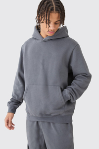 Customized High Quality Blank 350 GSM Oversize <b>Pullover</b> <b>Mens</b> Winter Fleece Tracksuit <b>Men</b> High Quality Cotton Jogging Tracksuit - Product Image 5