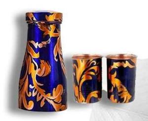 Frascos y contenedores de cobre antiguos Juego de dormitorio de martillo medio de metal para uso doméstico - Product Image 6