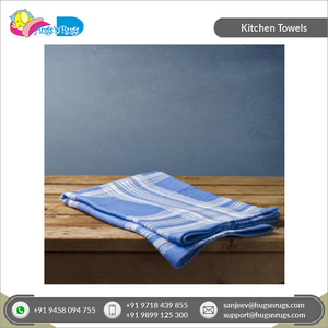 Motif élégant et luxueux 100% serviettes de cuisine en lin de coton taille personnalisée douce tissée du principal fournisseur en gros - Product Image 5