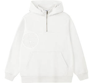 Vente en gros de sweats à capuche zippés pour hommes, personnalisés, double couche, en molleton French Terry, couleur unie, avec poche, coupe classique, pour l'hiver, à séchage rapide - Product Image 2