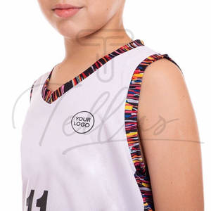 Uniformes de Baloncesto para Niños de Último Diseño Hechos a Medida, Transpirables, de Secado Rápido, Alta Calidad, 100% Poliéster, Ropa Deportiva con Logotipo Personalizado - Product Image 2