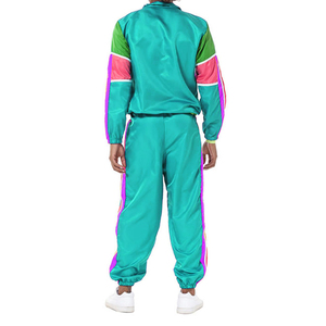 Vêtements de sport pour femmes à fermeture éclair complète coupe-vent baggy survêtement en nylon uni surdimensionné pour hommes survêtement de sport - Product Image 2