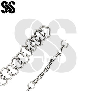 Cadena de Acero Inoxidable para Caballos, Ajustable, Duradera, de Primera Calidad, Cómoda, Resistente a la Corrosión, con Control de Presión Suave - Product Image 6