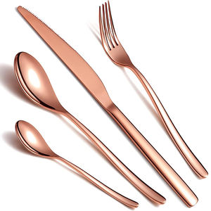 Acero inoxidable de alta calidad con un elegante acabado bicolor para una comedor elegante y duradero. - Product Image 4